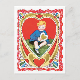 アンティークバレンタイン シーズンポストカード