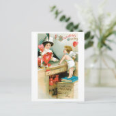 アンティークバレンタイン シーズンポストカード (スタンド正面)