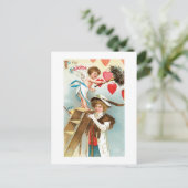 アンティークバレンタイン シーズンポストカード (スタンド正面)