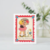 アンティークバレンタイン シーズンポストカード (スタンド正面)