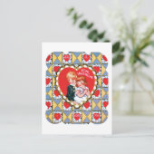 アンティークバレンタイン シーズンポストカード (スタンド正面)