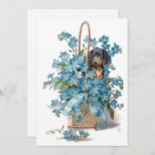 アンティークバレンタ忘れインマノッツ&ダクシュントカード  シーズンカード (正面/裏面)