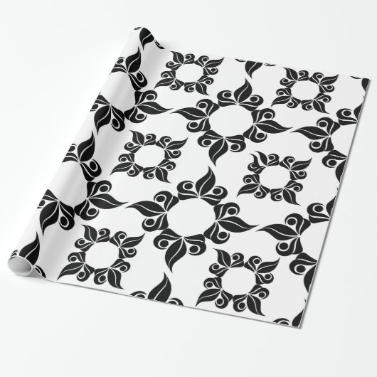 アンティークバロック包装紙 ラッピングペーパー (アンロールド)