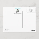 アンティークバロック成形 ポストカード (裏面)