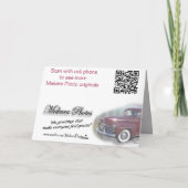 アンティークバーグカー カード (裏面)