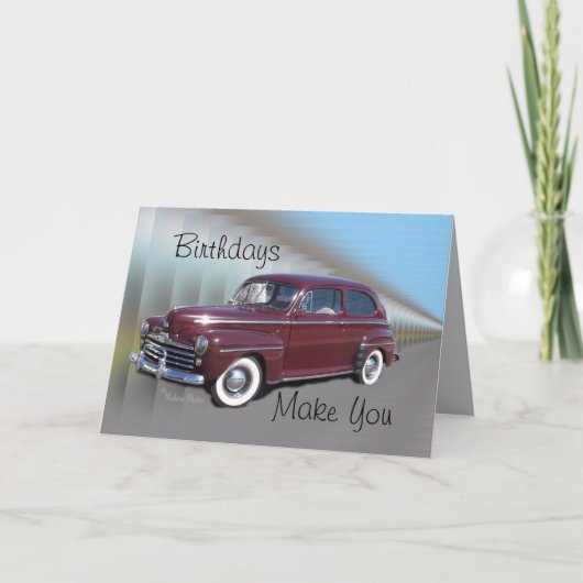 アンティークバーグカー カード (正面)