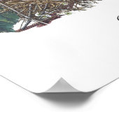 アンティークバードネスト#2みすぼらしいシックなホームデコールアート ポスター (角)