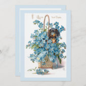 アンティークバ忘れンタインネントアンドダシュンド シーズンカード (正面/裏面)