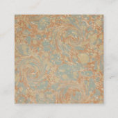 アンティークパターンブックI スクエア名刺 (裏面)