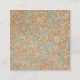 アンティークパターンブックI スクエア名刺