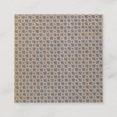 アンティークパターン帳III スクエア名刺 (裏面)