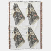 アンティークパトカーブランケット スローブランケット (正面縦)