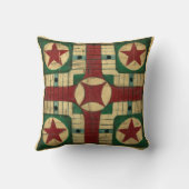 アンティークパルチェージゲームボードバイイーサンハーパー クッション (裏面)