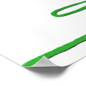 アンティークパワーワゴントラックプリント ポスター (角)