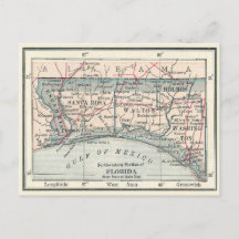 アンティークパンハンドル地域の地図