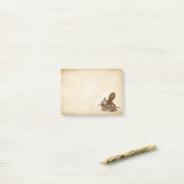 アンティークパーチメント化学タコスチームパンク ポストイット (デスク上)