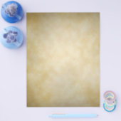 アンティークパーチメントVignetteテクスチャ背景 チラシ (シングル)