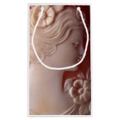 アンティークビクトリアンアイボリー スモールペーパーバッグ (裏面)