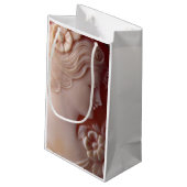 アンティークビクトリアンアイボリー スモールペーパーバッグ (裏面アングル)