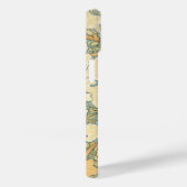 アンティークビクトリアンウィリアムモリスフローラリーフ工場 Case-Mate iPhoneケース (裏面 / 右)