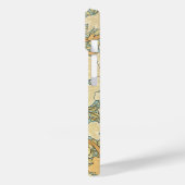 アンティークビクトリアンウィリアムモリスフローラリーフ工場 Case-Mate iPhoneケース (裏面 / 左)