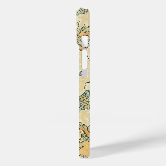 アンティークビクトリアンウィリアムモリスフローラリーフ工場 Case-Mate iPhoneケース (裏面 / 左)