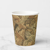 アンティークビクトリアンウォーム紅葉結婚ズ 紙コップ (裏面)