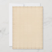 アンティークビクトリアンスタイルヴィンテージウエディング招待状 招待状 (裏面)