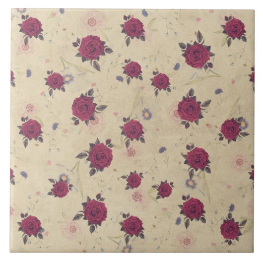 アンティークビクトリアンバラホーム タイル (正面)