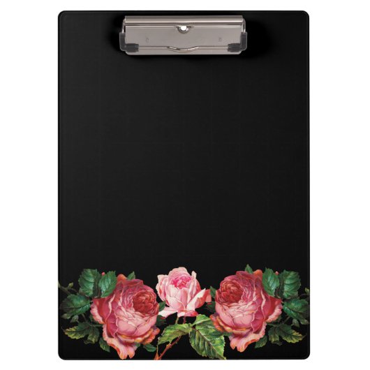 アンティークビクトリアンフローラフローリスト事業 クリップボード (正面)