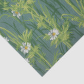 アンティークビクトリアンヴィンテージ花模様 薄葉紙 (詳細)