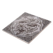 アンティークビクトリアン優れたフローラ転送ウェアレプロ タイル (側面)