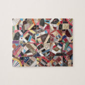 アンティークビクトリアン – エラ熱狂するキルト ジグソーパズル (横)