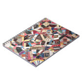 アンティークビクトリアン – エラ熱狂するキルト ノートブック (左側)