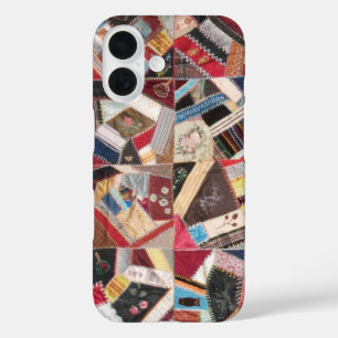 アンティークビクトリアン – エラ熱狂するキルト iPhone 16ケース