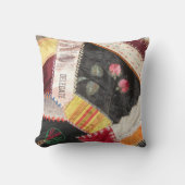 アンティークビクトリアン – エラ熱狂するー クッション (正面)