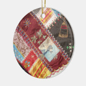 アンティークビクトリアン – エラ熱狂するー セラミックオーナメント (左)