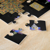 アンティークビクトリアン、新しい、デコジュエリーアート ジグソーパズル (側面)