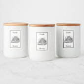 アンティークビーハイブハニーラベル フードラベル (ボトル)