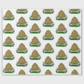 アンティークビーハイブ ラッピングペーパー (フラット)