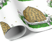 アンティークビーハイブ ラッピングペーパー (ロールコーナー)