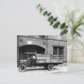 アンティークビールトラック, 1920年代 ポストカード (スタンド正面)