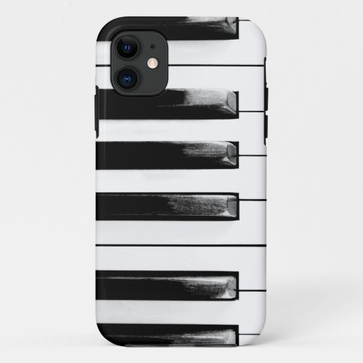 アンティークピアノ鍵 Case-Mate iPhoneケース (裏面)