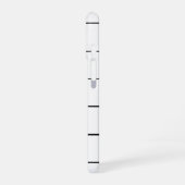 アンティークピアノ鍵 iPhone 16ケース (左側面)