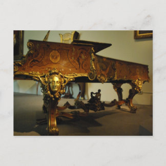 アンティークピアノ ポストカード