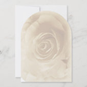 アンティークピンクローズ結婚式招待状 招待状 (裏面)