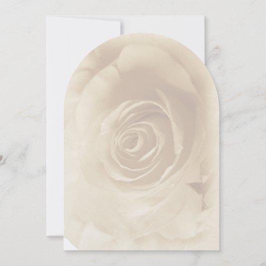 アンティークピンクローズ結婚式招待状 招待状 (裏面)