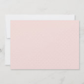 アンティークピーニーツイン《キリスト教》洗礼式や命名式招待状 招待状 (裏面)