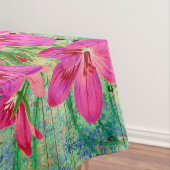 アンティークピ図解入りの、写真付きのーコック&フラワーグランジズ テーブルクロス (インサイチュ)