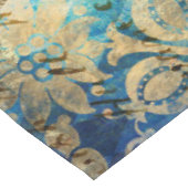 アンティークピ図解入りの、写真付きのーコック&フラワーグランジズ テーブルクロス (アングル)